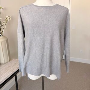 Adrianna Papell Light Gray Women's Sweater